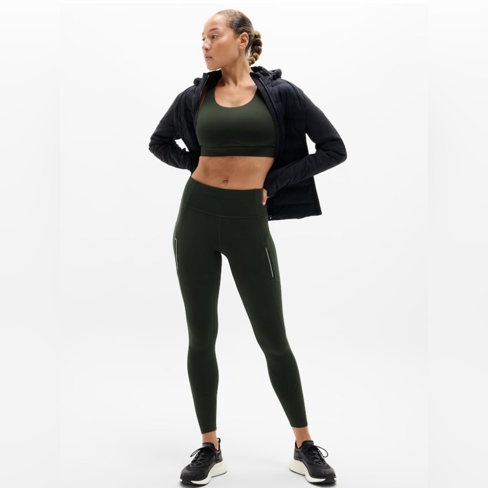 NWOT Athleta Rainier Elm Tight Size Large